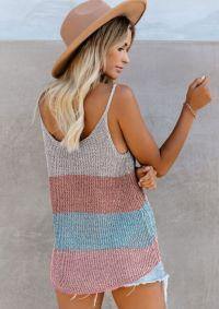 Top of the Day🤩 AVA CAMI TANK KNITTED TOP