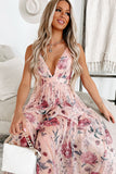 Pink Blush Backless Maxi dress