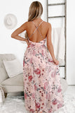 Pink Blush Backless Maxi dress