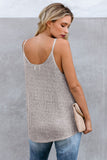 Lucy Tank Knitted Top Grey