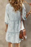 Denim Reverie Dusk Blue Half Sleeve Dress