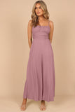 Sweety Pink Wide Leg Jumpsuit