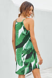 Green High Neck Casual Cover Dress - Mystique-Online