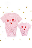 Light Pink Mama and Mini Tee - Mama - Mystique-Online