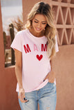 Light Pink Mama and Mini Tee - Mama - Mystique-Online