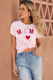 Light Pink Mama and Mini Tee - Mama - Mystique-Online