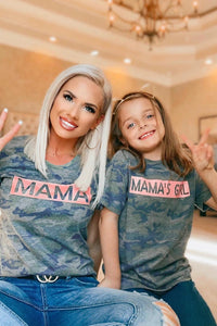 Camo Mama and Mini Tee - Mama - Mystique-Online