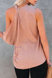 Pink LongSoft Knit Ribbed Top