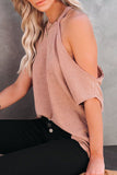 Pink LongSoft Knit Ribbed Top