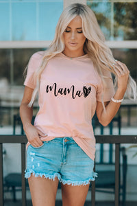 Heart Shape Mama Tee