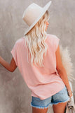 Pink Pocketed Tee - Mystique-Online