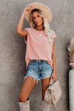 Pink Pocketed Tee - Mystique-Online