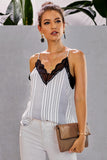 Love Your Lace Cami - Stripe - Mystique-Online