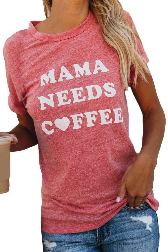 Mama Needs Coffee Tee - Mystique-Online