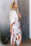 Floral Print Kimono - Mystique-Online