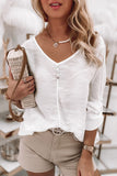 White Chic Back Lace Blouse - Mystique-Online