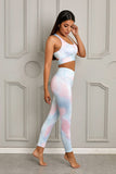 Multicolour Tie Dye Racerback Activewear - Mystique-Online