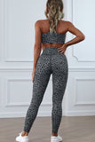 Grey T-Back Strap Bra and Legging - Mystique-Online