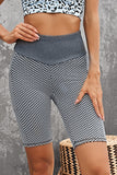 Grey High Waisted Butt Lifting Yoga Shorts