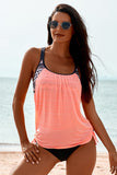 Light Pink Lined Drawstring Tankini - Mystique-Online