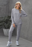 Grey Two-Piece Activewear - Mystique-Online