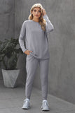 Grey Two-Piece Activewear - Mystique-Online