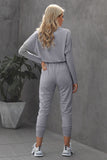 Grey Two-Piece Activewear - Mystique-Online