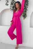 Jazmin Rose Long Sleeve Jumpsuit