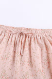 Apricot French Floral Mini Skirt - Mystique-Online