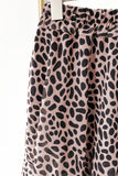 High Waisted Leopard Print  Ruffle Mini Skirt - Mystique-Online