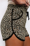 Charlie Leopard Print Shorts - Mystique-Online