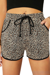 Charlie Leopard Print Shorts - Mystique-Online