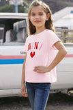 Light Pink Mama and Mini Tee - Mini - Mystique-Online