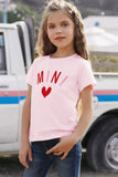 Light Pink Mama and Mini Tee - Mini - Mystique-Online